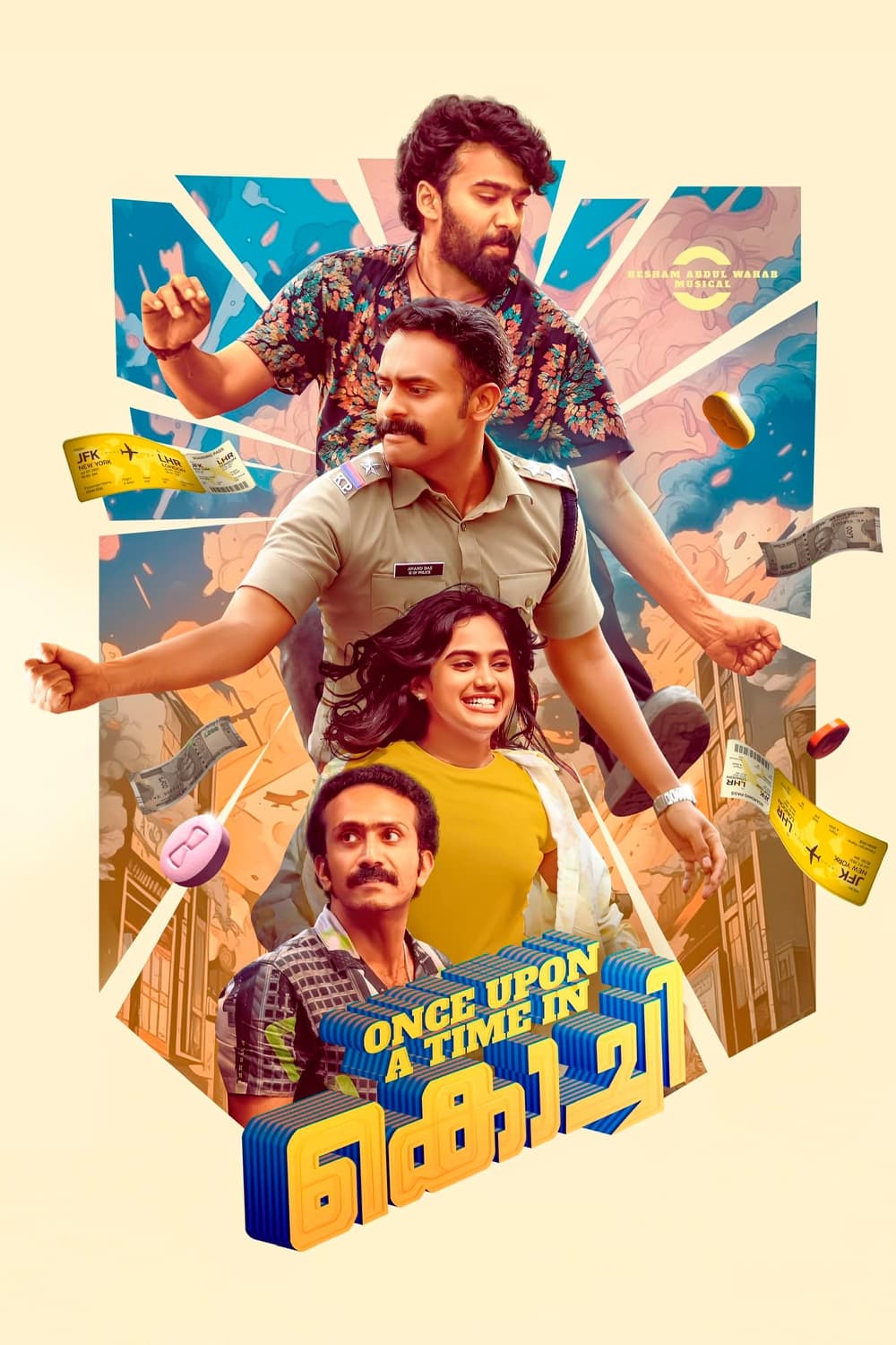 Once Upon a Time in Kochi Hindi Dubbed Movie Poster (2024)