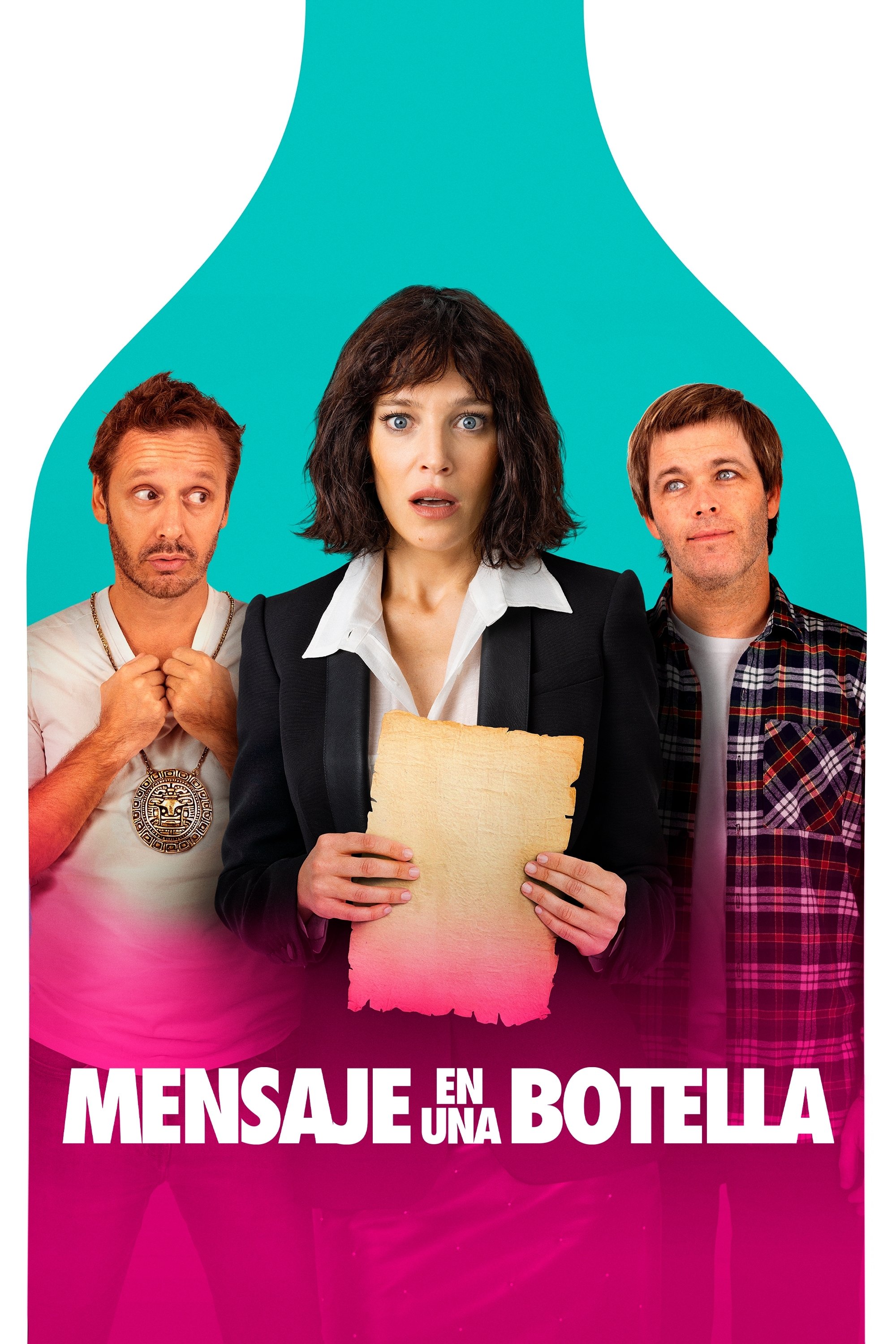 Message in a Bottle Hindi Dubbed Movie Poster (2025)