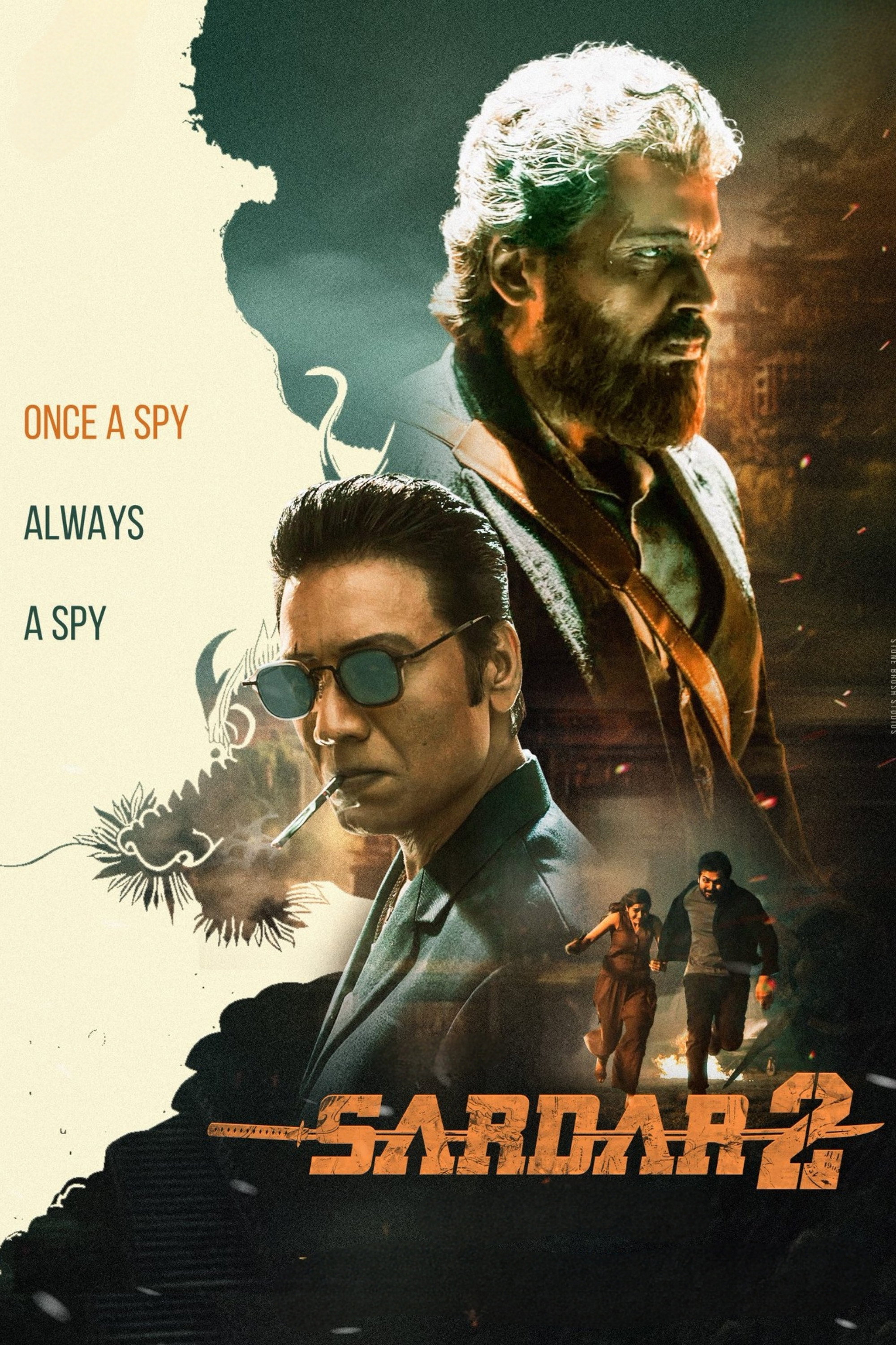 Sardar 2 Hindi Dubbed Movie Poster (2026)