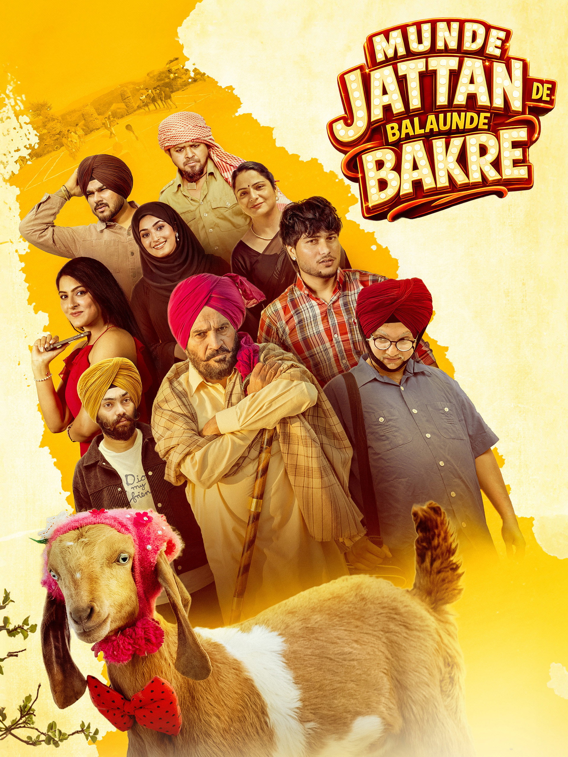 Munde Jattan De Balaunde Bakre Hindi Dubbed Movie Poster (2026)